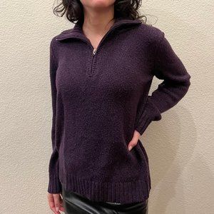 Karen Scott XS Purple Sweater